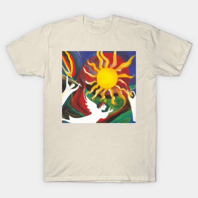 ABSTRACT PIE1 T-Shirt by Art Unplugged